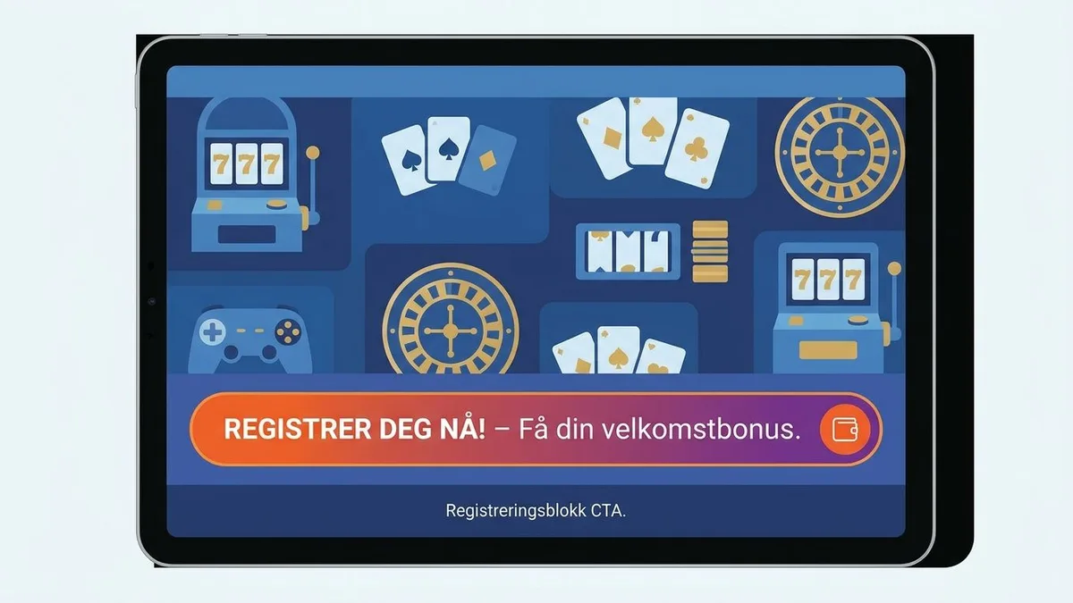 Registrer deg med bonus