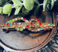 Rainbow Crystal rhinestone barrette approximately 3.0” gold tone formal hair accessories gift wedding bridesmaid