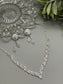 Crystal Rhinestone Bridal Necklace Earrings Sets Wedding Formal Shower Party Event Accessories #005
