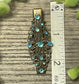 Aqua blue crystal antique 2.5” alligator clip hair accessories bridesmaid wedding formal jewelry accessories