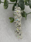Clear crystal Iridescent Crystal rhinestone barrette approximately 3.0” wedding bridal shower engagement formal princess accessory at